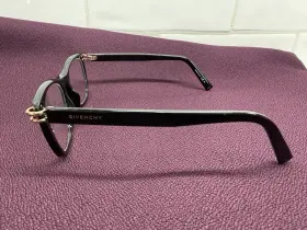 0131 Givenchy Eyeglasses Gv 807 145 Black With Gold Accents Made In Italy