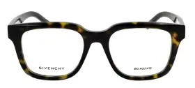 Givenchy Gv50005i New 052 50mm Brown Havana Squareeyeglasses Frames Italy Unisex