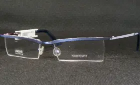 50-15-135 Grant Fashion 2945 B1 Blue Unique Rare Eyeglasses Glasses Frame Italy