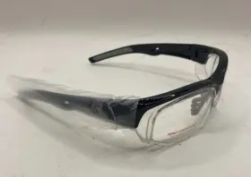 Gdz37 Guardian Eyeglasses Frames Only Black Wrap Full Rim