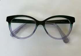 52-16-140 Gucci 0373o Eyeglasses Gg 004 Green Teal Blue Gray Frames Only Italy