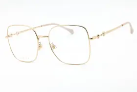Gg0883oa Gucci 0883oa 001 Eyeglasses Gold Frame 55mm