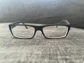 1021 Gucci Glasses Frames Gg Rectangular Made In Italy Black Gray Size 135