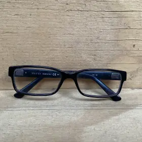 1651 Gucci Gg 29a Polished Black Eyeglasses Frames 135 Italy