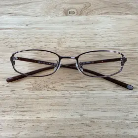 1666 Gucci 1666/n Plum Oval Eyeglasses Frames Only 49-19 135 Model Gg 612 Italy