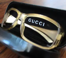 2550 Gucci 2550/n/s Vintage Gold Eyeglass Frames Ns Lv6 Italy Sunglasses 58-15 125 2550 Gucci 2550/n/s Vintage Gold Eyeglass Frames Ns Lv6 Italy Sunglasses 58-15 125
