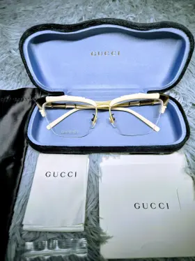 Gucci 58 15 Novelty Square Optical Glasses 58mm Lens