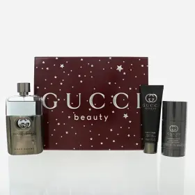 Gucci 616305278395 Guilty By Gift Set For Men 3 Oz Eau De Toilette Spray