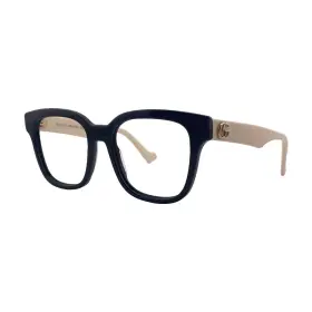 Gg0958o Gucci 7140020 Black / White Eyeglasses Frames 52mm 18mm 145mm