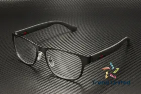 Gg0013o Gucci 001-55 001 Rectangular Square Black Demo Lens 55 Mm Mens Eyeglasses Obi