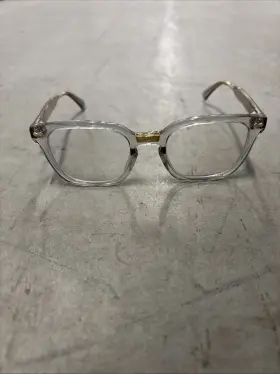 Gg0184o Gucci 012 Rectangular Squared Crystal Demo Lens 50 21-145 Eyeglasses