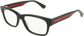 Gg0343o Gucci New Urban Gg 0343o Eyeglasses 007 Black 100% Authentic