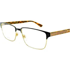 Gg0383o Gucci U24287 Without Tags Mens Metal Eyeglass Frame 006 Blue Ha G2u