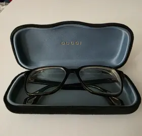 Gg04690-002 Gucci Used Eyeglasses Frame Havana 58-18-145 No Lenses