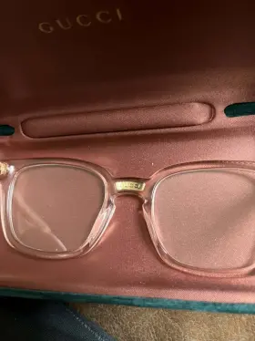 Gg0566on004 Gucci Gg0566on 004 Pink Eyeglasses Authentic Will Need Lenses