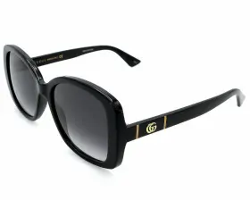Gg0762s Gucci Black/gray Gradient Lens 56-145mm Womens Sunglasses 001