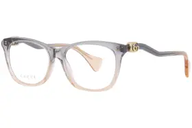 Gg1012o Gucci 002 Eyeglasses Frame Womens Blue Full Rim Cat Eye 54mm