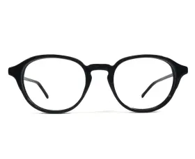 50-21-145 Gucci Gg1212o Eyeglasses Frames 004 Shiny Black Round Full Rim