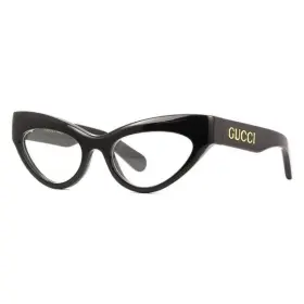 Gg1295o Gucci New Cat Eye Eyeglasses 001 Black Clear Eyewear
