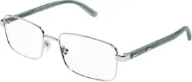 Gg1586o Gucci New Gg 1586o Eyeglasses 006 Silver 100% Authentic