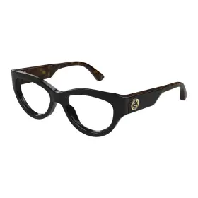 Gg1665o Gucci New Eyeglasses 005 Black/havana Women Eyewear