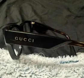 Gg1669o Gucci 005 Eyeglasses Mens Black/havana Full Rim Square Shape 52mm