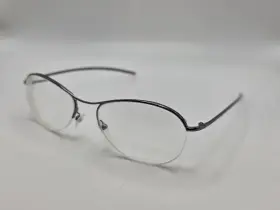 Gg1685 Gucci Vintage K76 Eyeglasses Frames Metal Half Anodized Blue
