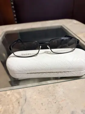 Gg1817-003 Gucci Eyeglasses Frame Black Full Rim Rectangle 51-17-135