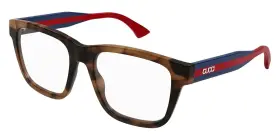 Gg1870o Gucci Authentic Eyeglasses 003 Havana / Blue Full Rim Glasses 53mm