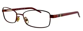 Gg2741 Gucci 23e 52mm Satin Bordeaux Gold Gg Web Eyeglasses Frames Only Italy