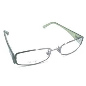 Gg2825 Gucci New L8b Stainless Steel Green Eyeglasses Frames Italy 53-18 140