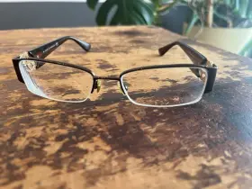 Gg2844 Gucci Nvx Brown Gold Eyeglasses Frames Italy