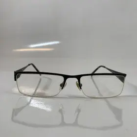 5850-041724-18 Guess Gu1526 Half-rim Eyeglasses Frames Only Black Flex 52-17-140 Used