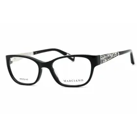 Gm0243 Guess By Marciano Womens Eyeglasses Black Cat Eye Acetate Frame B84