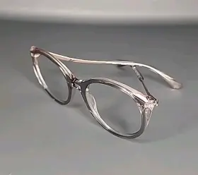 Guess Gm0348-3 By Marciano Gray Crystal Gold Eyeglasses Frame Only 52/19/140