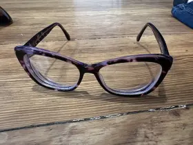 53-15-145 Guess Gm0378 Marciano By 083 Purple Plastic Cat Eye Eyeglasses Frame