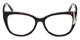 52-16-145 Guess Gm0381 Marciano By 052 Tortoise Plastic Cat Eye Eyeglasses Frame