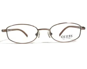 44-16-120 Guess Gu1312 Eyeglasses Frames Lbrn Brown Round Full Rim