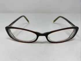 Guess Gu1317 Eyewear Brn 51-16-135 Brown Plastic Full Rim Eyeglasses Frame Ro54