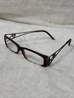 50-15-135 Guess Gu1435 Eyewear Gu435 Bu Burgundy Plum Eyeglasses Frame