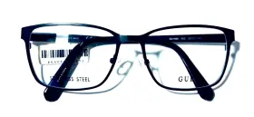 56-17-145 Guess Gu1958 002 Matte Black New Authentic Full Rim Eyeglasses Frames