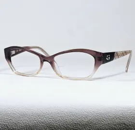 Guess Gu2485-3 P42 Mauve Cat Eye Eyeglasses Frame With Flexhinge 54-16-135
