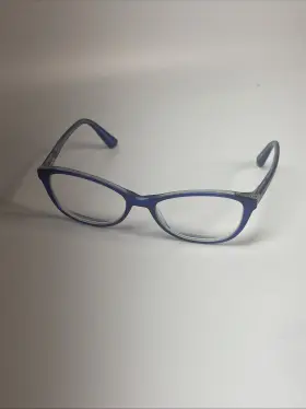 Gu2624-3 Guess Unisex Geometric Eyeglasses - Blue/silver Acetate Frame 092