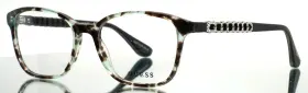 53-17-145 Guess Gu2661-s 089 Teal Tortoise Womens Eyeglasses B 40 Ftas-isft