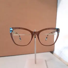 Gu2674-045 Guess Gu2674 045 Eyeglass Frames Brown Tortoise Cat Eye 53-19-140 Only