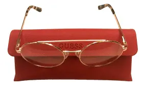 50-18-135 Guess Gu2714 Rose Gold 028 Aviator Metal Optical Eyeglasses Frame 2714