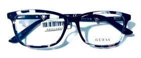 Gu273105514140 Guess Gu2731 055 Unisex Rectangle Full Rim Authentic Eyeglasses Frames 53-14-140