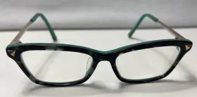 Gu2797-f-3 Guess 095 Turquoise/black Rectangular Eyeglass Frames Only 52 15 145