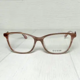 53-15-140 Guess Gu2856-s Eyeglasses Frame 074 Light Tortoise With Pink New