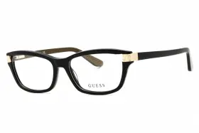 Gu2956001 Guess Gu2956001/54 Gu2956 001 Shiny Black 54mm Eyeglasses New Authentic